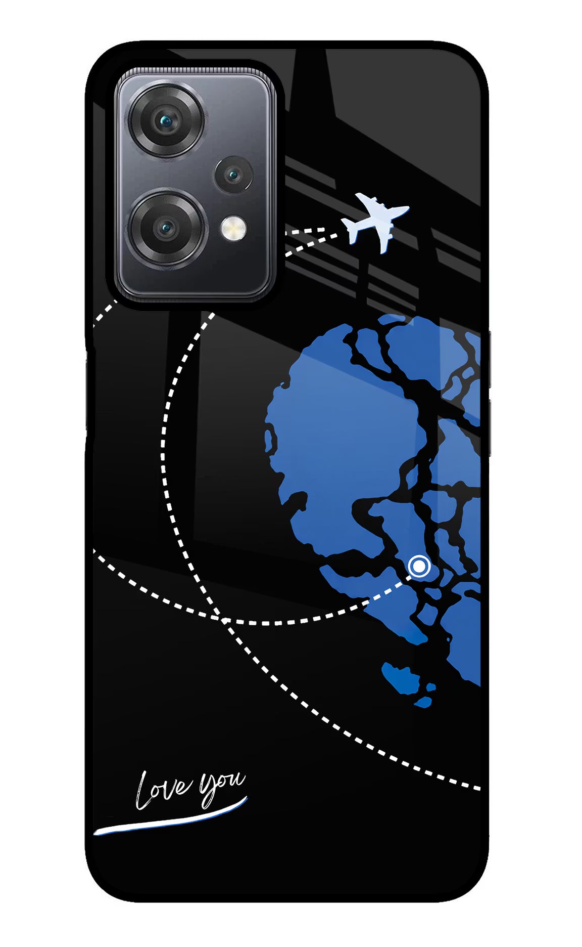 Love Orbit OnePlus Nord CE 2 Lite 5G Glass Case