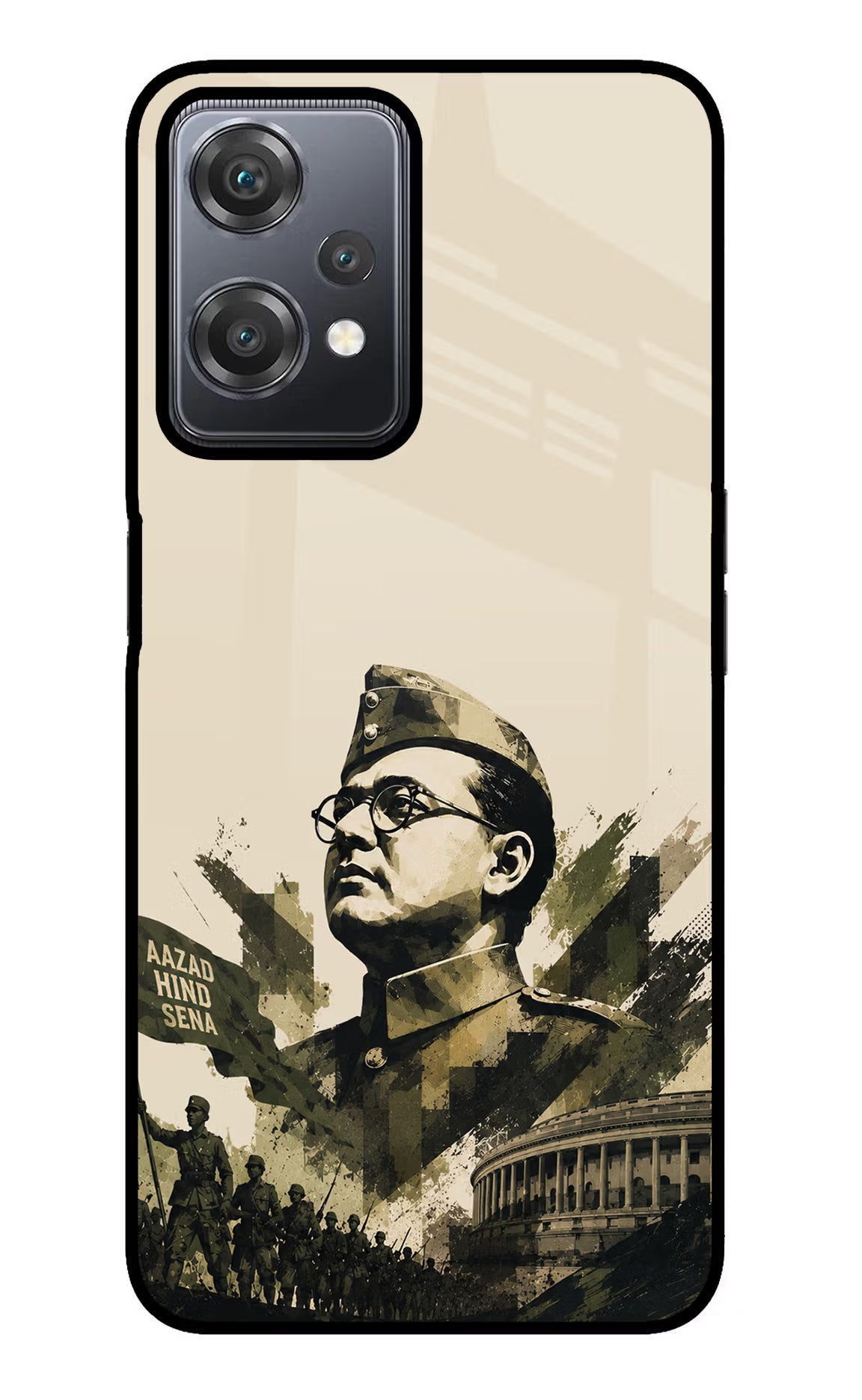 Netaji Rising OnePlus Nord CE 2 Lite 5G Glass Case