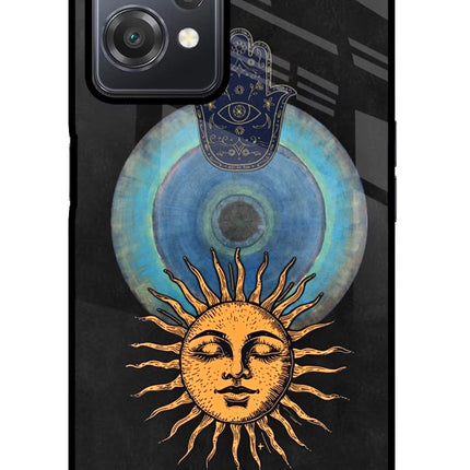 Divine Sun OnePlus Nord CE 2 Lite 5G Glass Case Back Cover by Casekaro