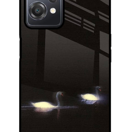 Silent Swans OnePlus Nord CE 2 Lite 5G Glass Case Back Cover by Casekaro