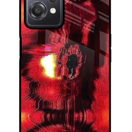 Fire Eye OnePlus Nord CE 2 Lite 5G Glass Case Back Cover by Casekaro