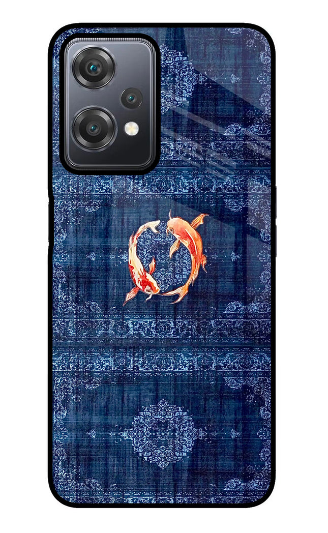 Koi Blue OnePlus Nord CE 2 Lite 5G Glass Case