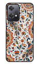 White Mayura OnePlus Nord CE 2 Lite 5G Glass Case