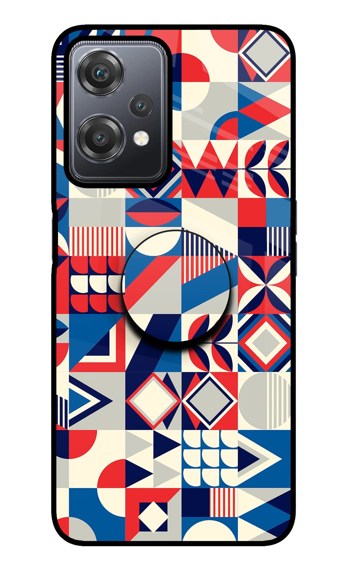 Colorful Pattern OnePlus Nord CE 2 Lite 5G Glass Case