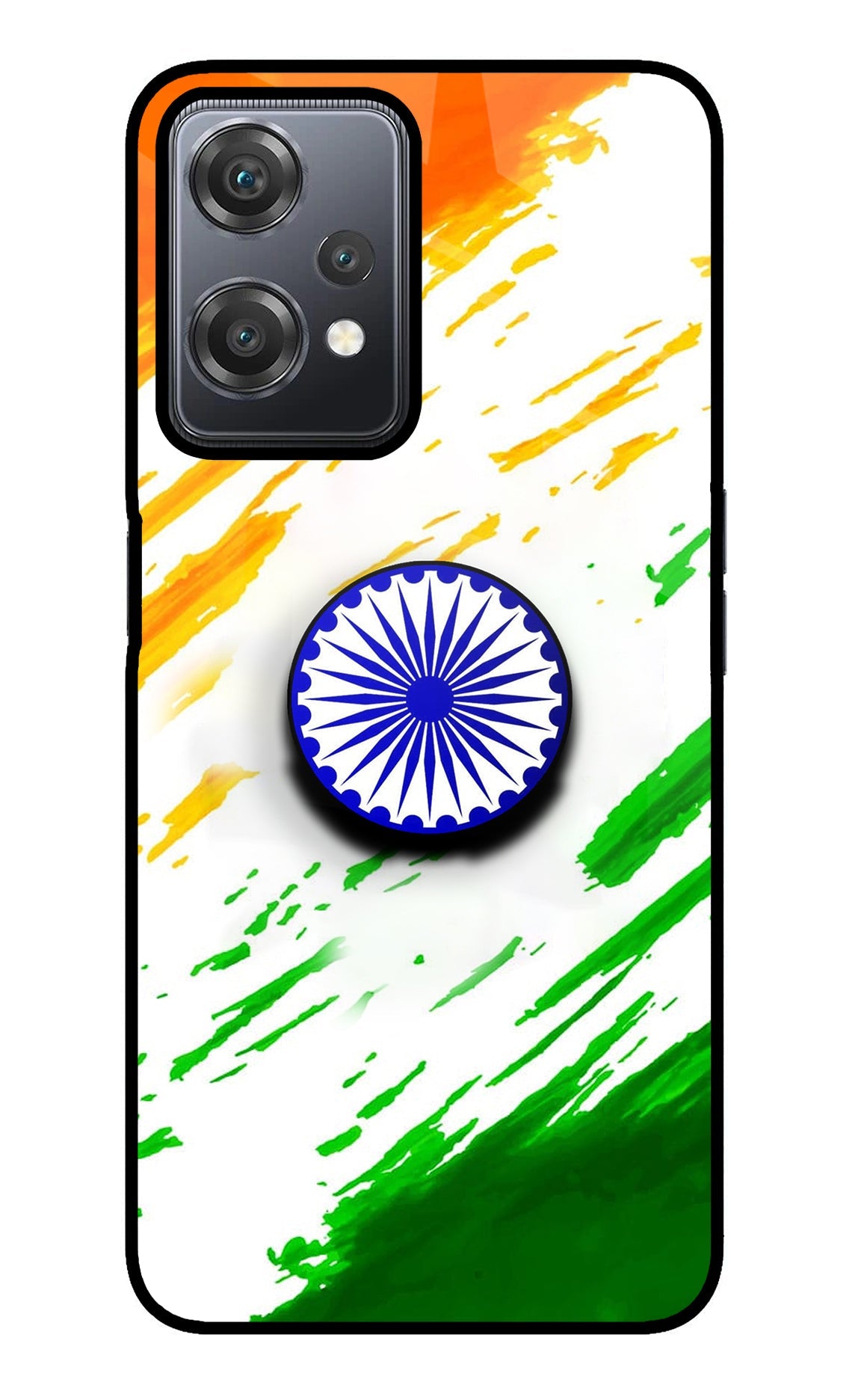 Indian Flag Ashoka Chakra OnePlus Nord CE 2 Lite 5G Pop Case