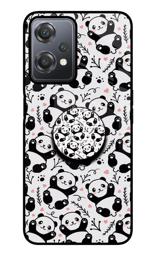 Cute Panda OnePlus Nord CE 2 Lite 5G Glass Case