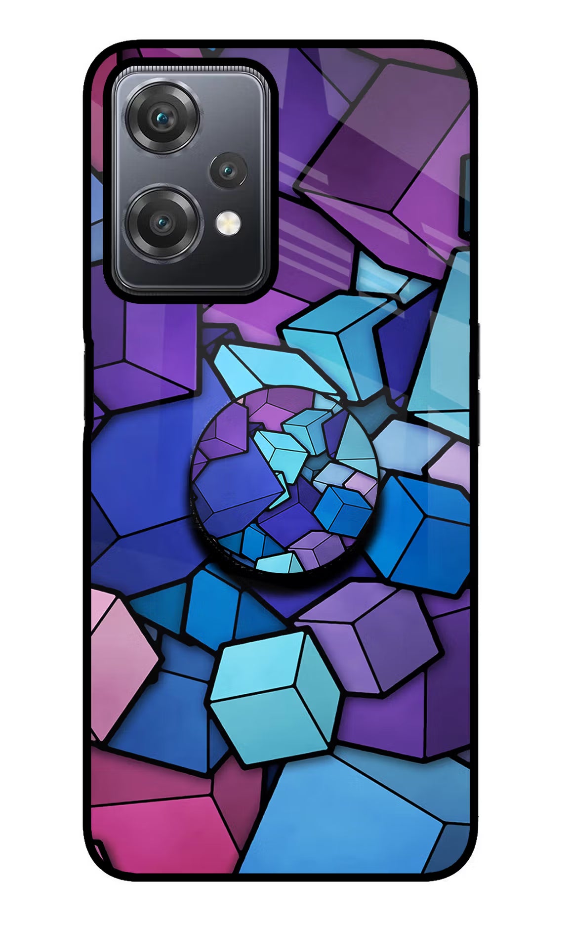 Cubic Abstract OnePlus Nord CE 2 Lite 5G Pop Case by Casekaro