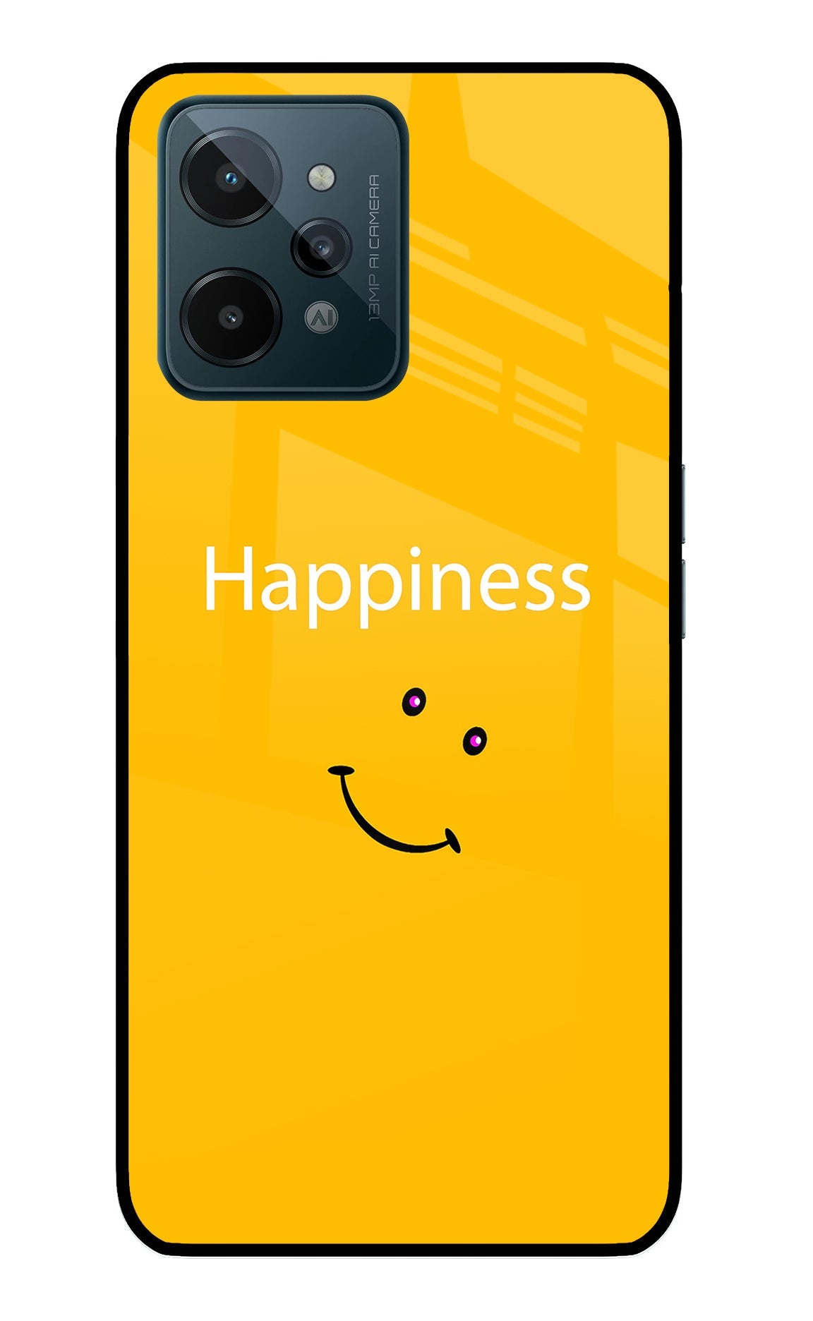 Happiness With Smiley Realme C31 Back Cover