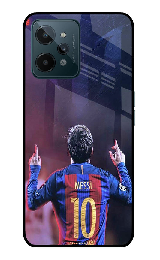 Messi Realme C31 Glass Case