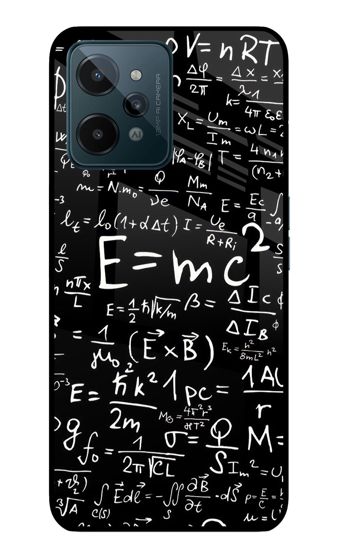 Physics Formula Realme C31 Back Cover