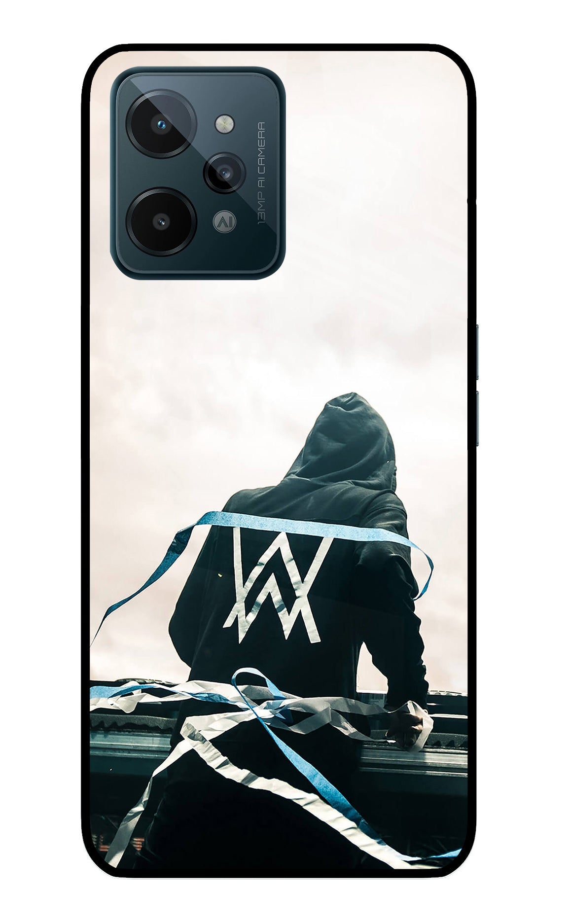 Alan Walker Realme C31 Glass Case