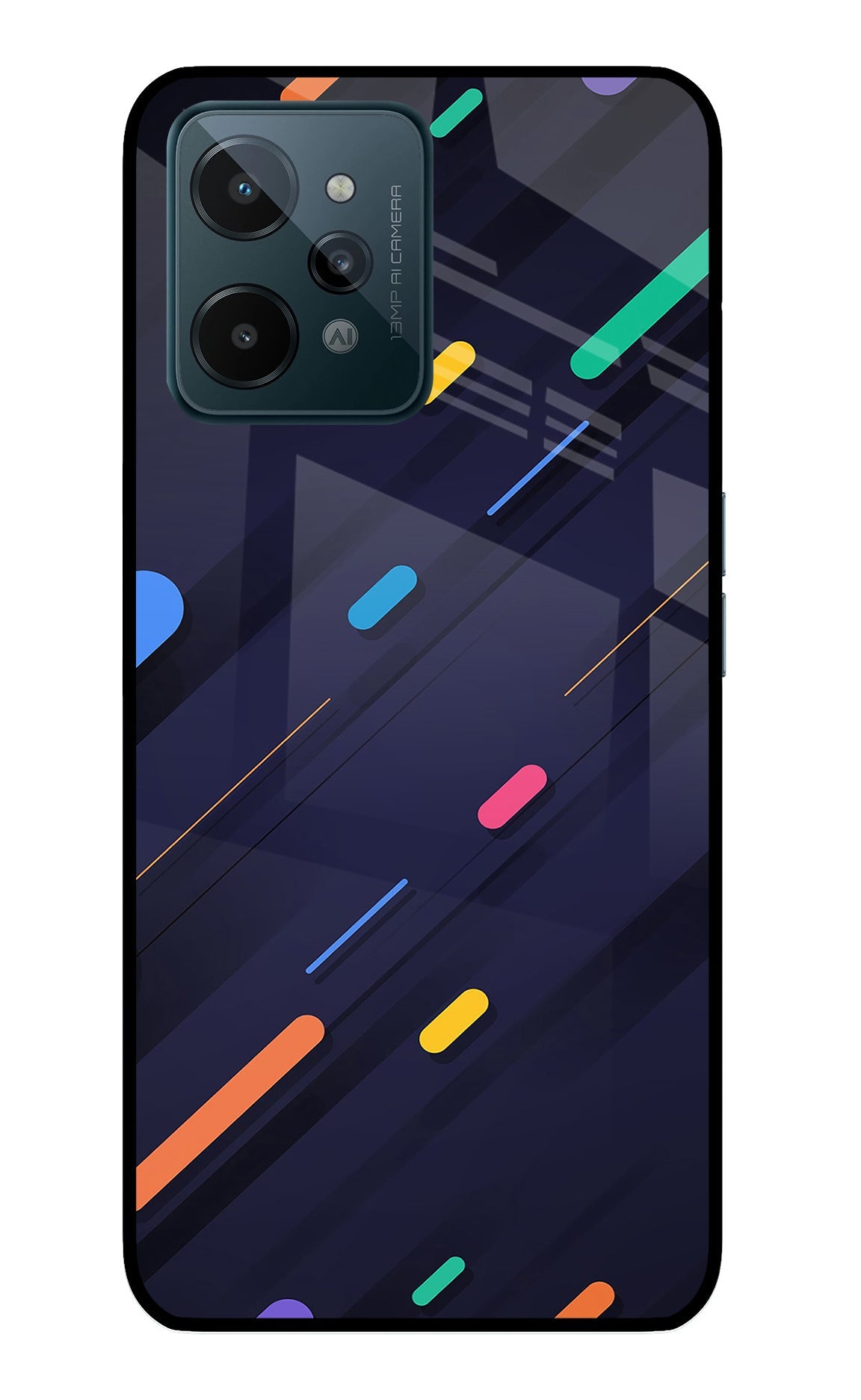 Abstract Design Realme C31 Back Cover