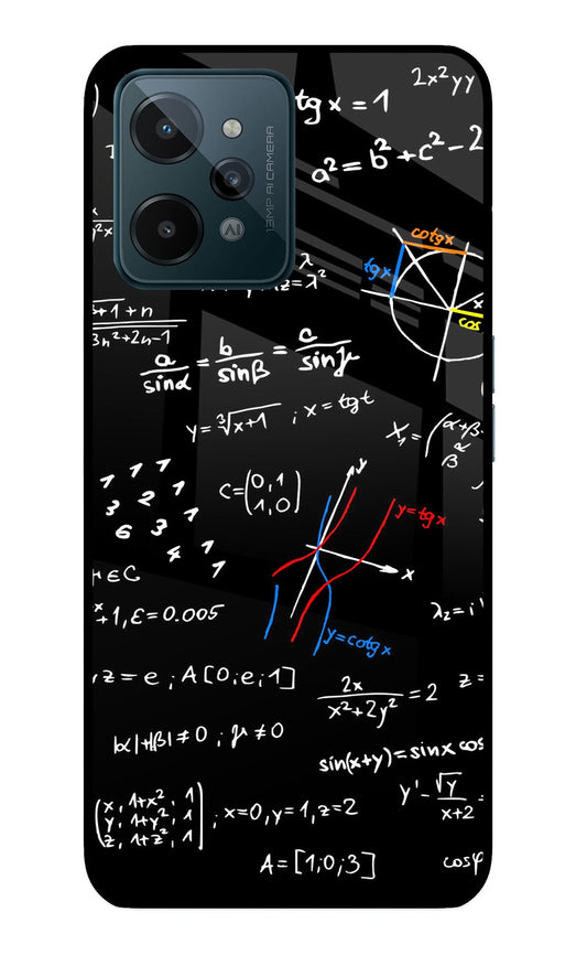 Mathematics Formula Realme C31 Glass Case