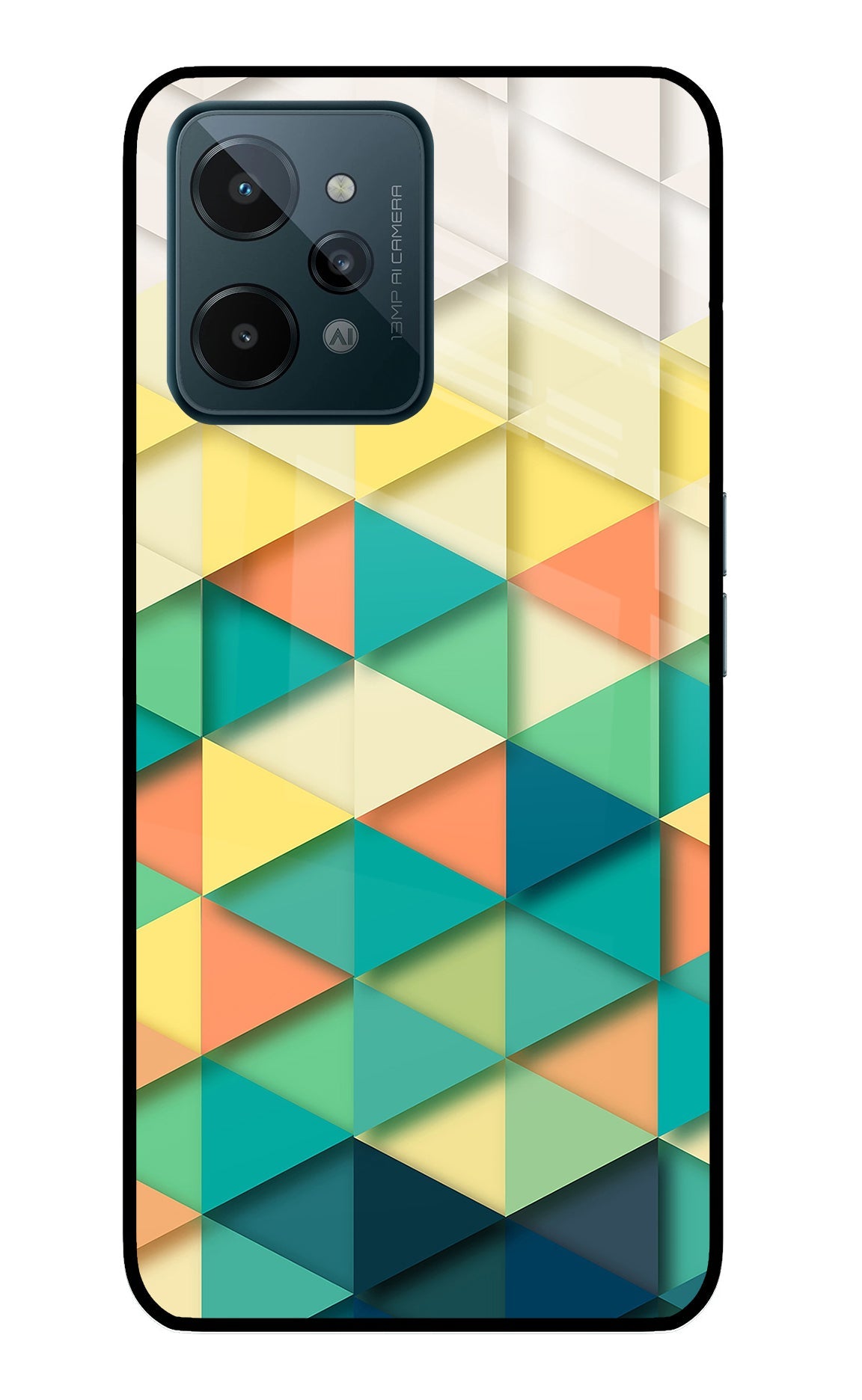 Abstract Realme C31 Back Cover