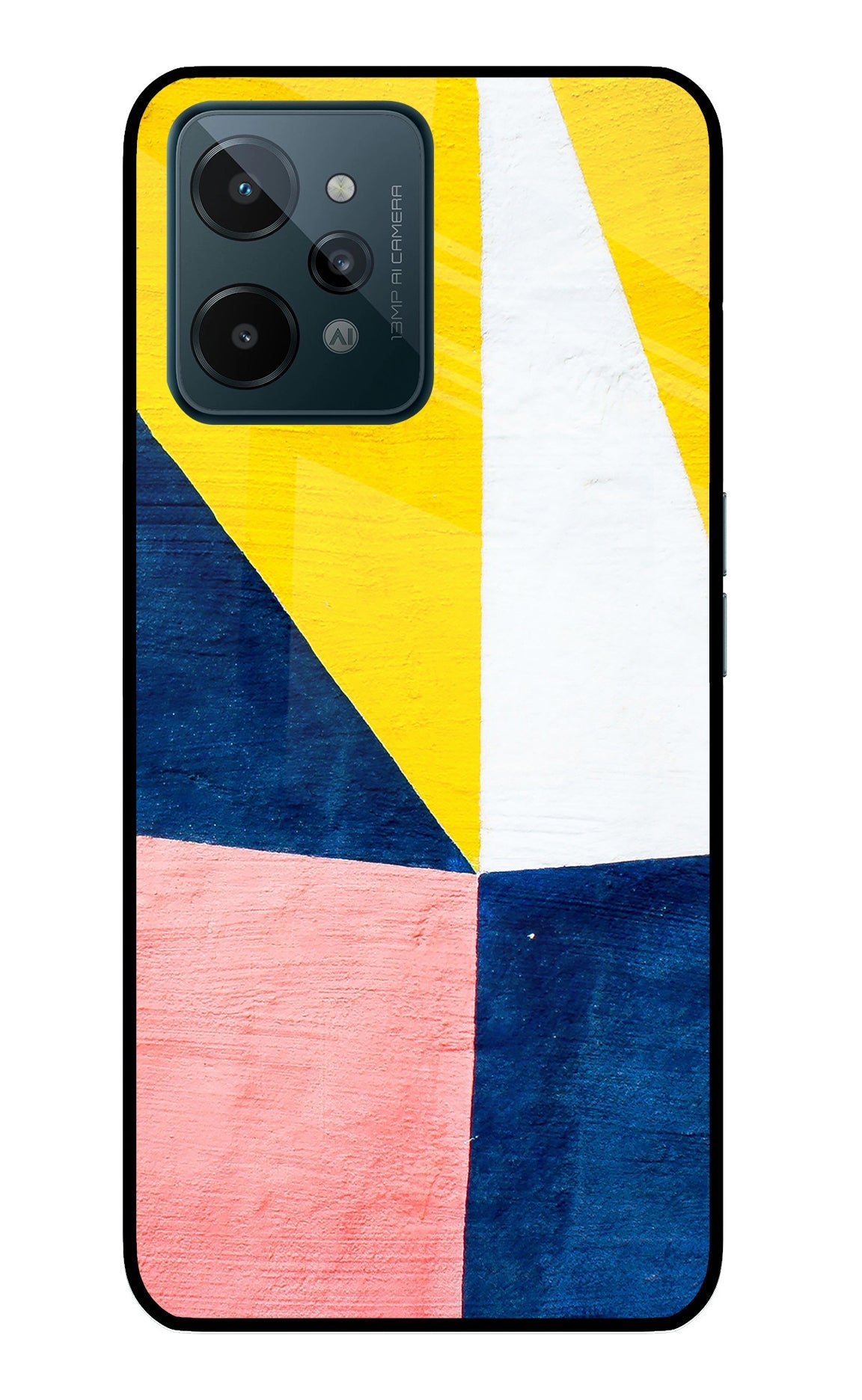 Colourful Art Realme C31 Glass Case