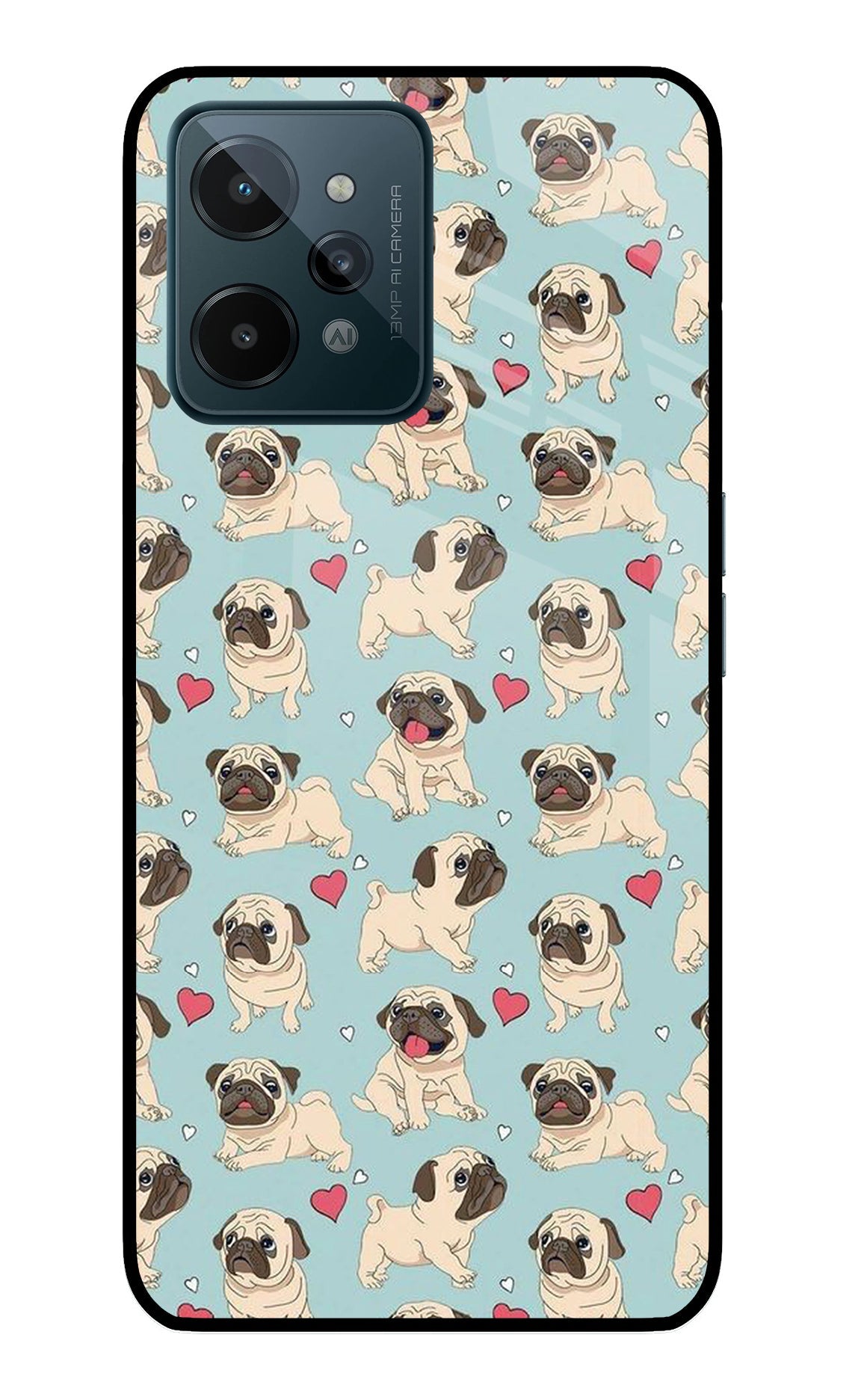 Pug Dog Realme C31 Back Cover