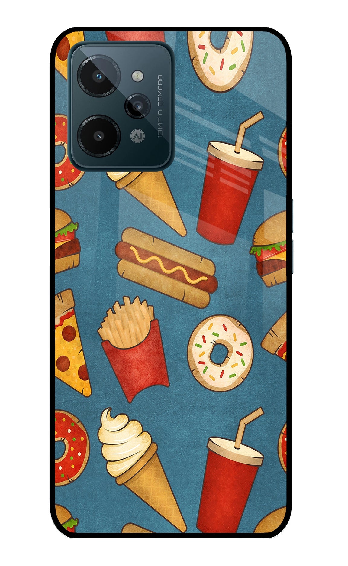 Foodie Realme C31 Back Cover