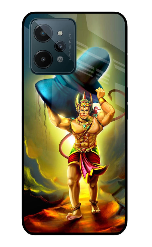 Lord Hanuman Realme C31 Glass Case