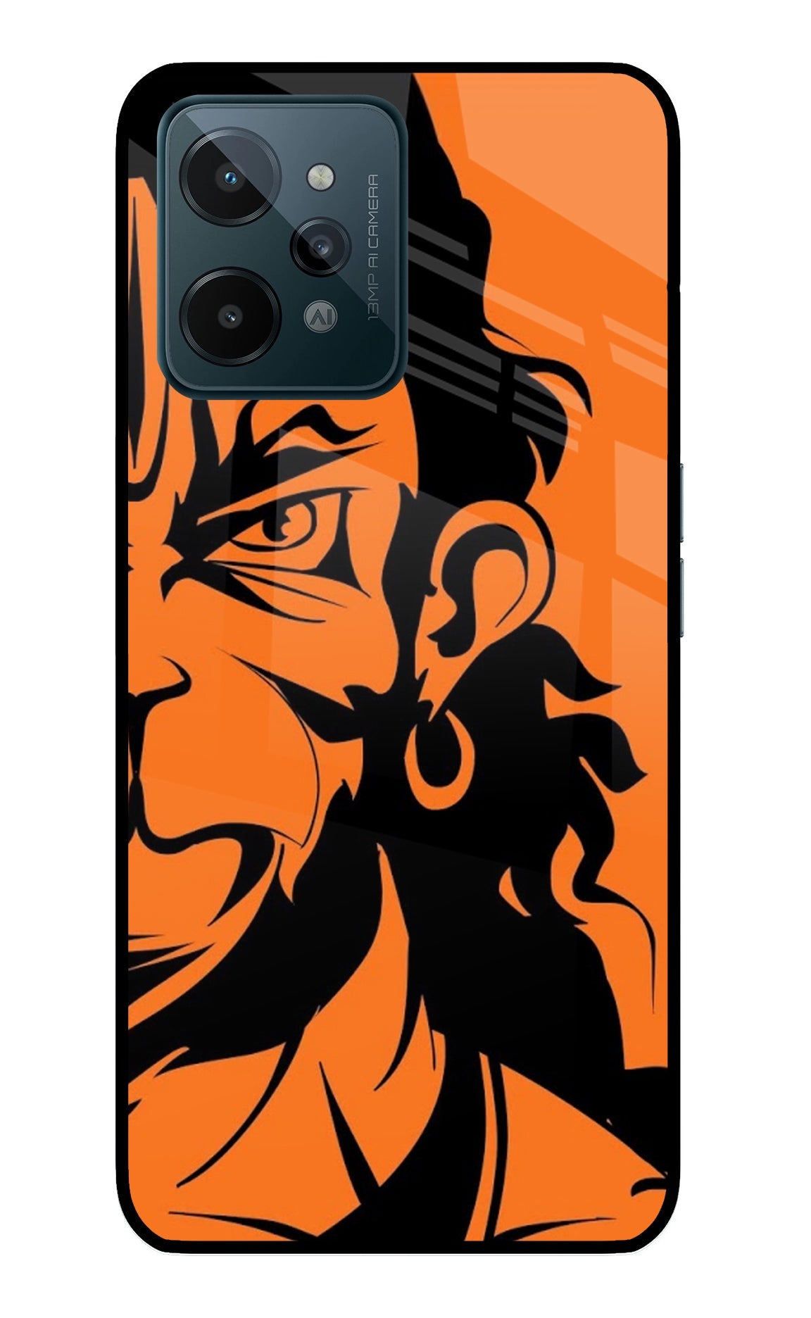 Hanuman Realme C31 Glass Case