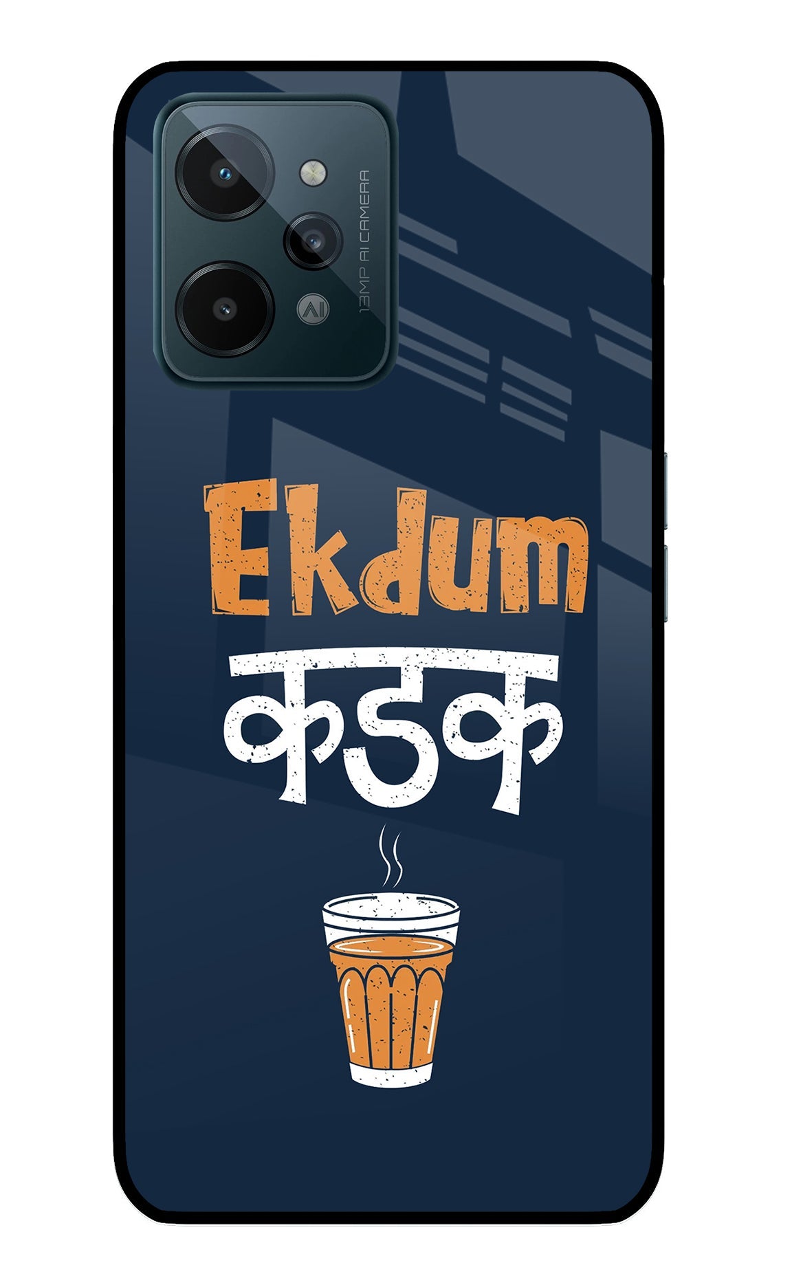 Ekdum Kadak Chai Realme C31 Glass Case