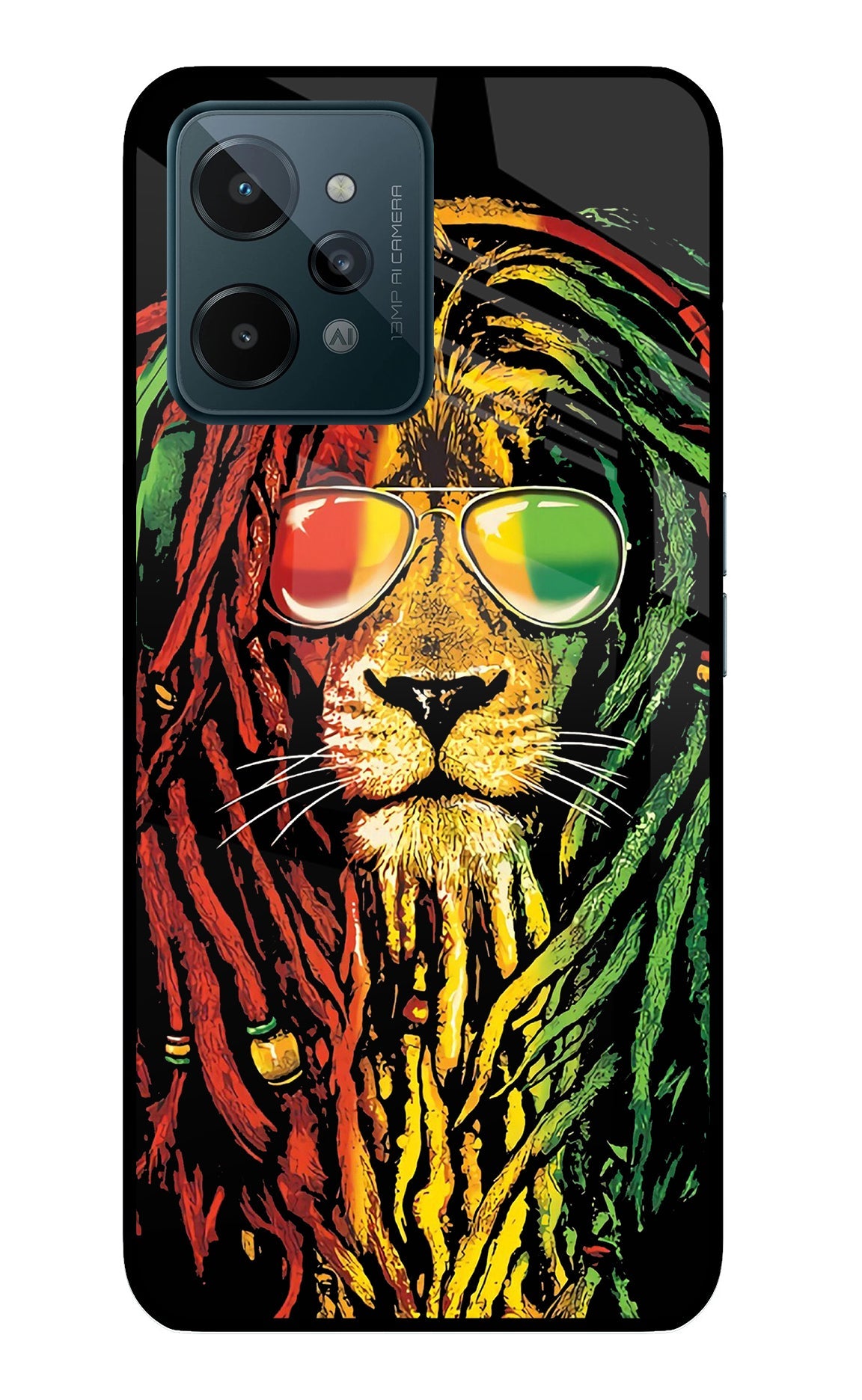 Rasta Lion Realme C31 Back Cover