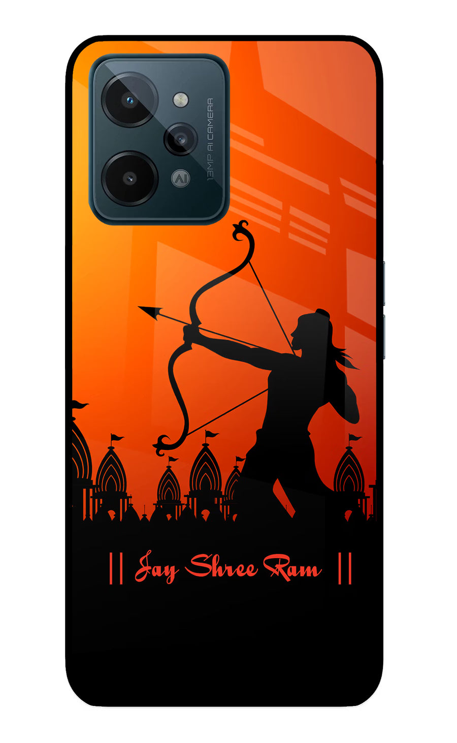 Lord Ram - 4 Realme C31 Back Cover, Glass case