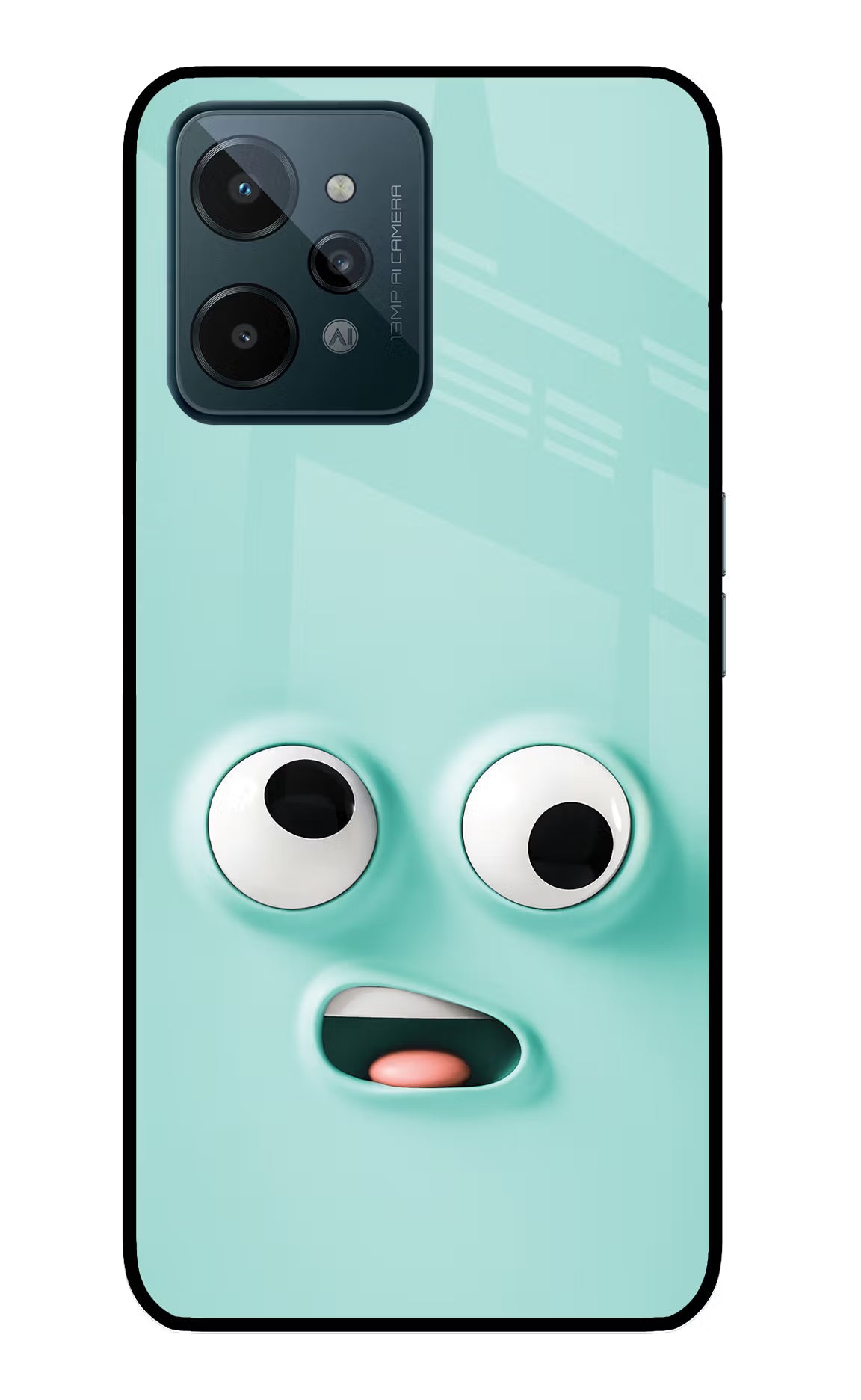 Funny Cartoon Realme C31 Glass Case