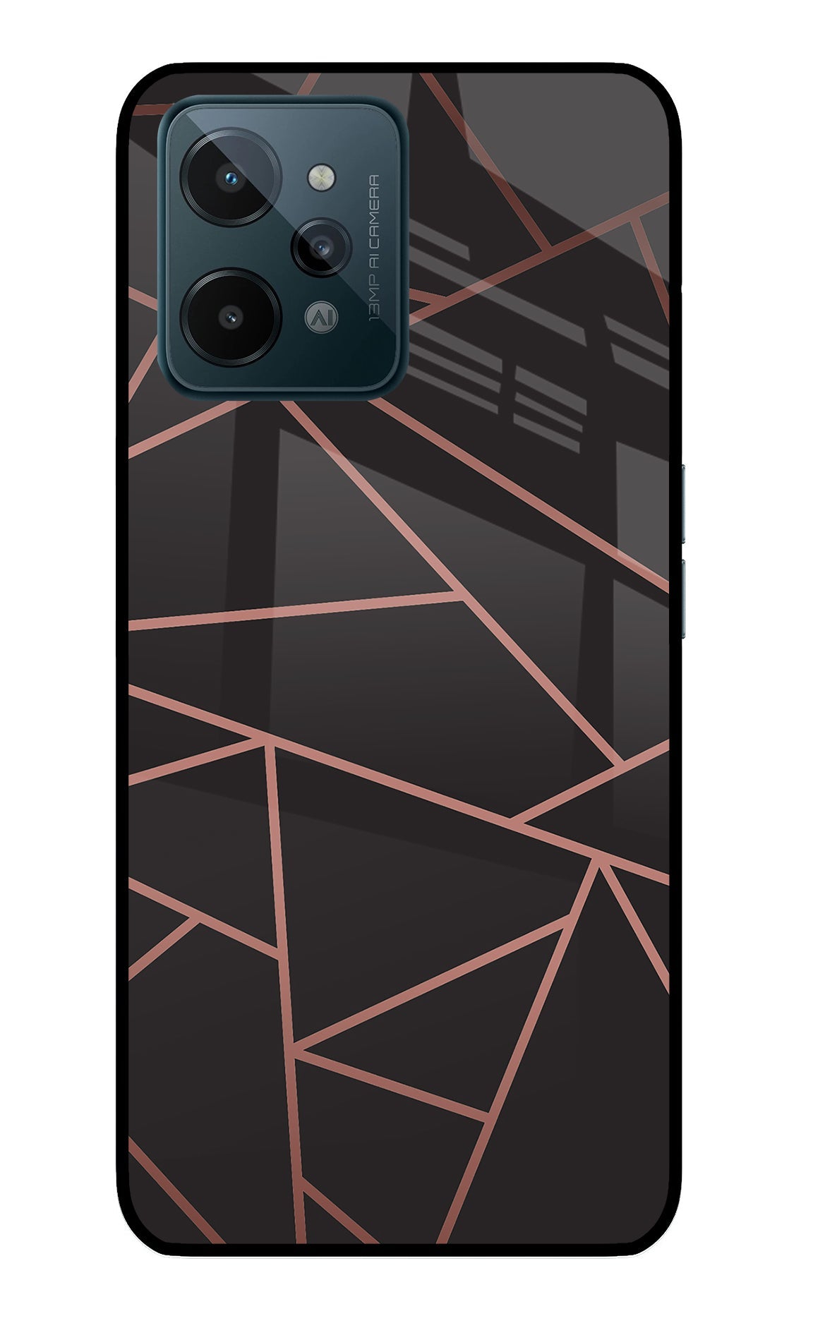 Geometric Pattern Realme C31 Back Cover