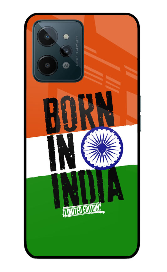 Born in India Realme C31 Glass Case