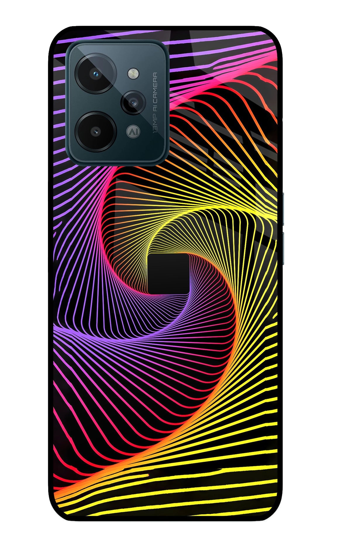 Colorful Strings Realme C31 Back Cover