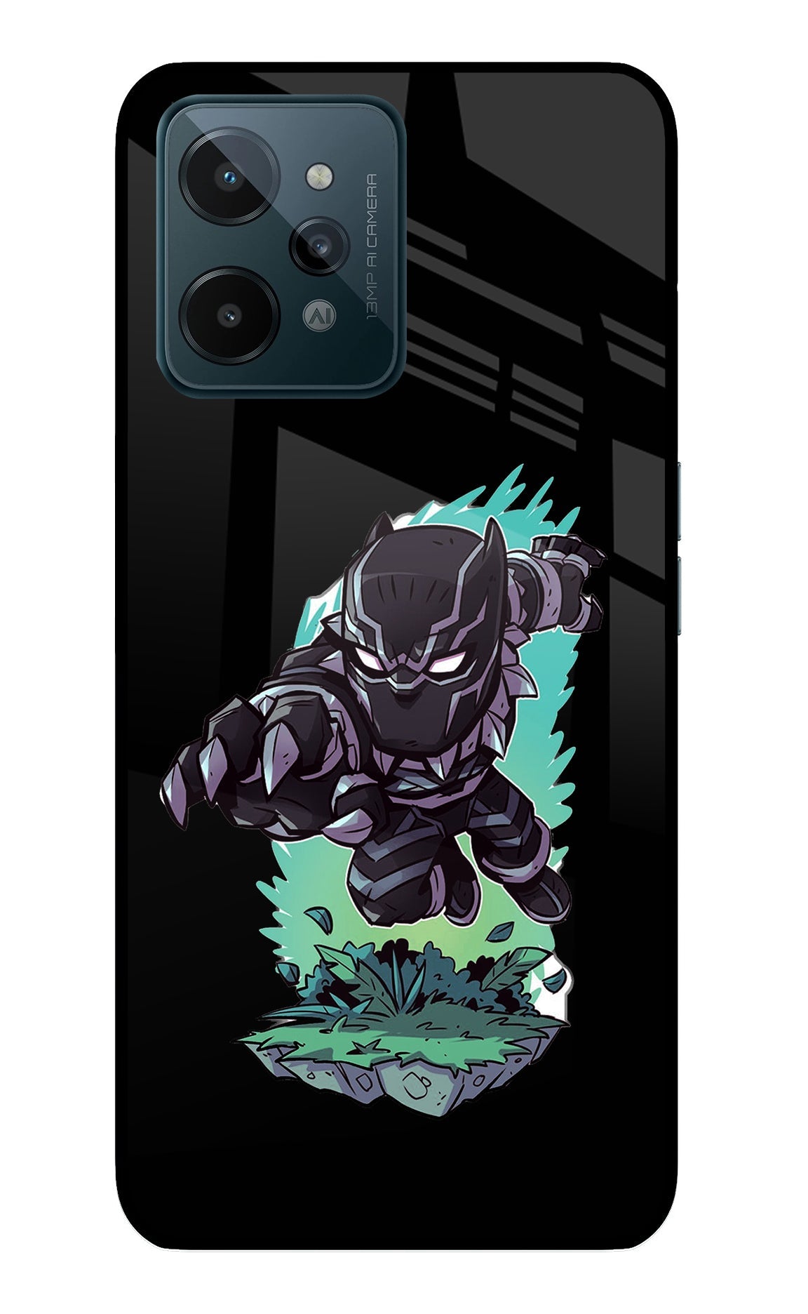 Black Panther Realme C31 Back Cover