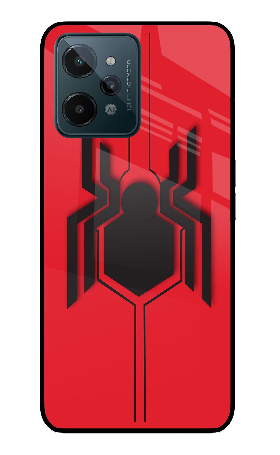 Spider Realme C31 Glass Case