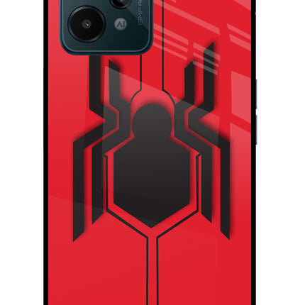 Spider Realme C31 Glass Case Back Cover by Casekaro