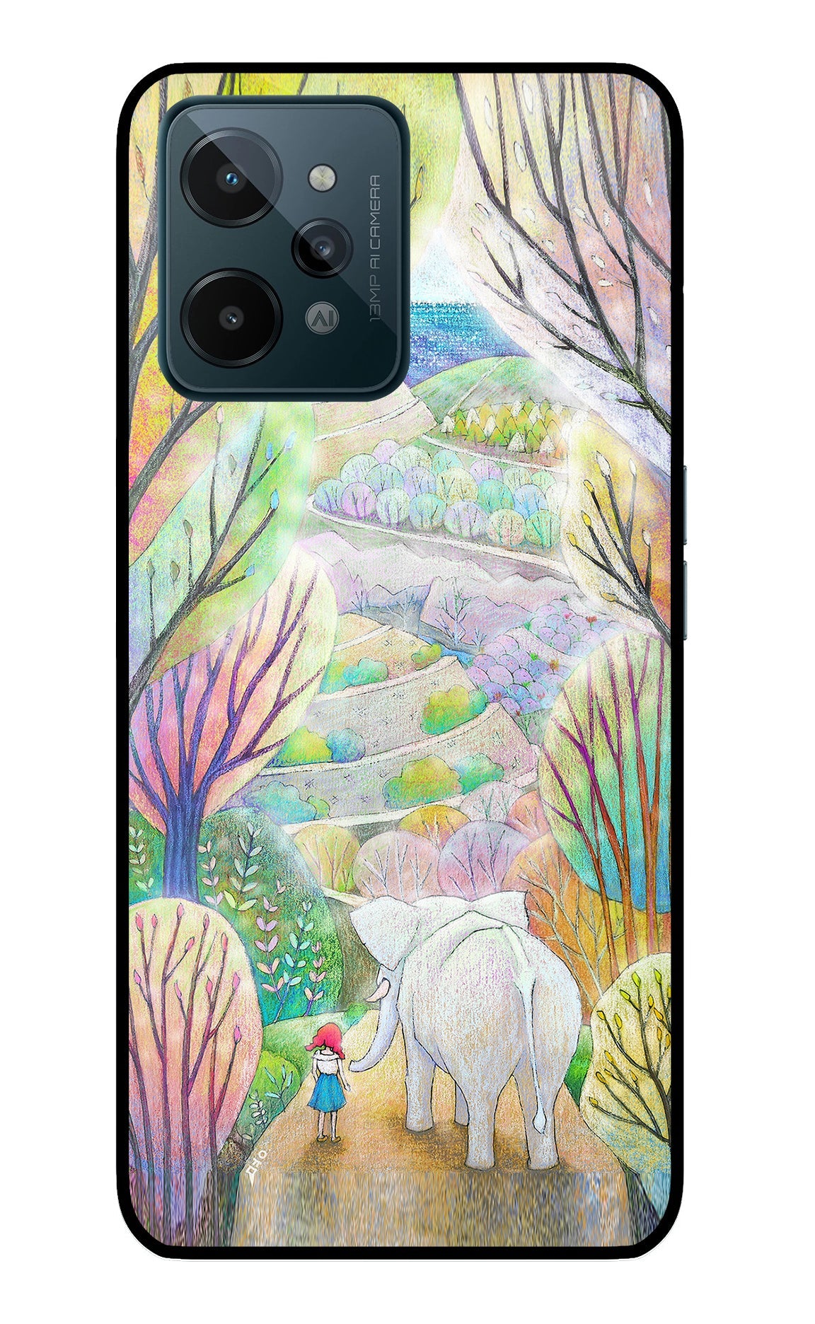 Nature Painting Realme C31 Back Cover