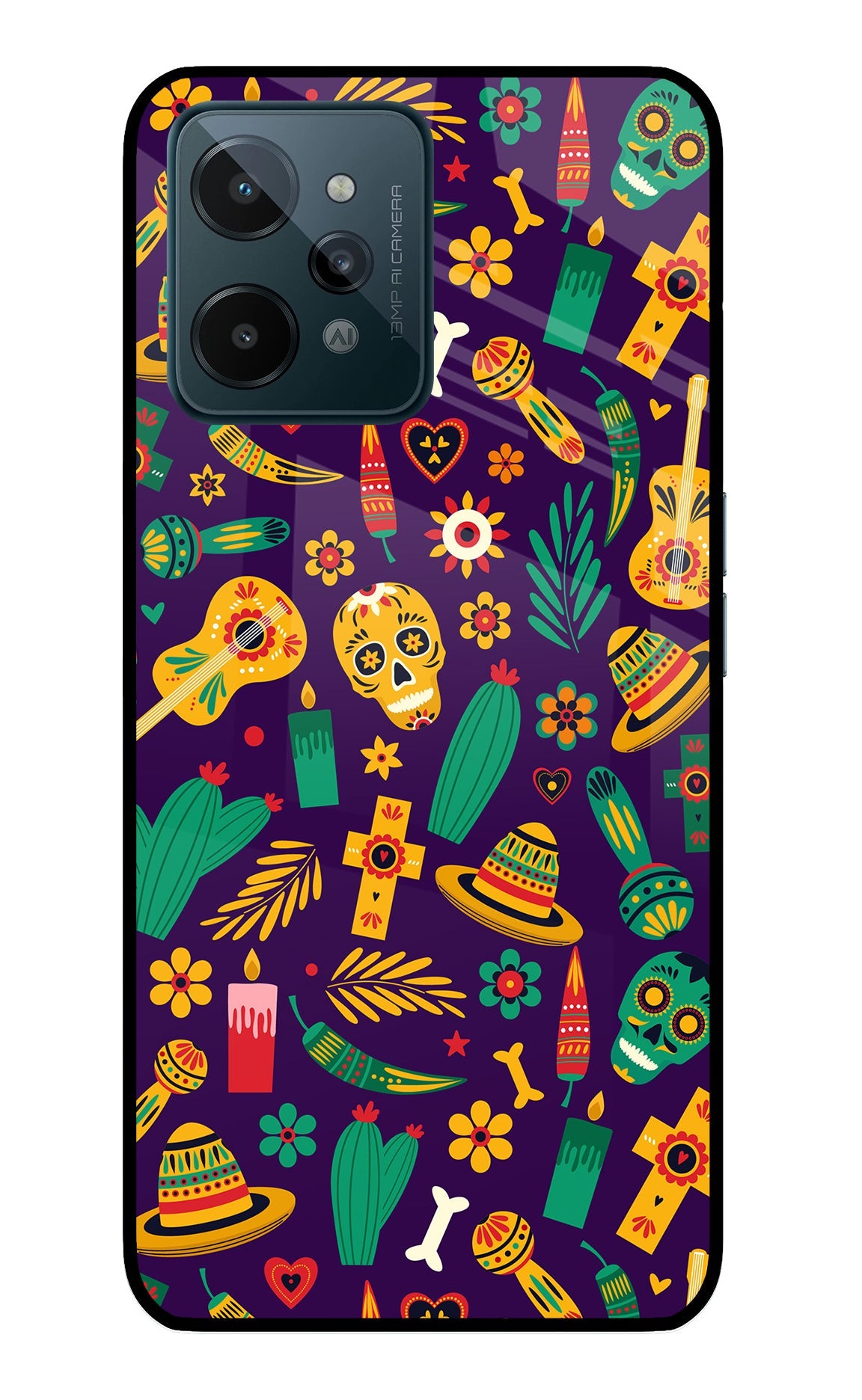 Mexican Artwork Realme C31 Back Cover