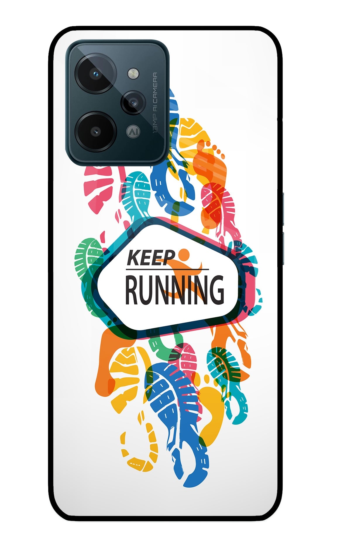 Keep Running Realme C31 Back Cover