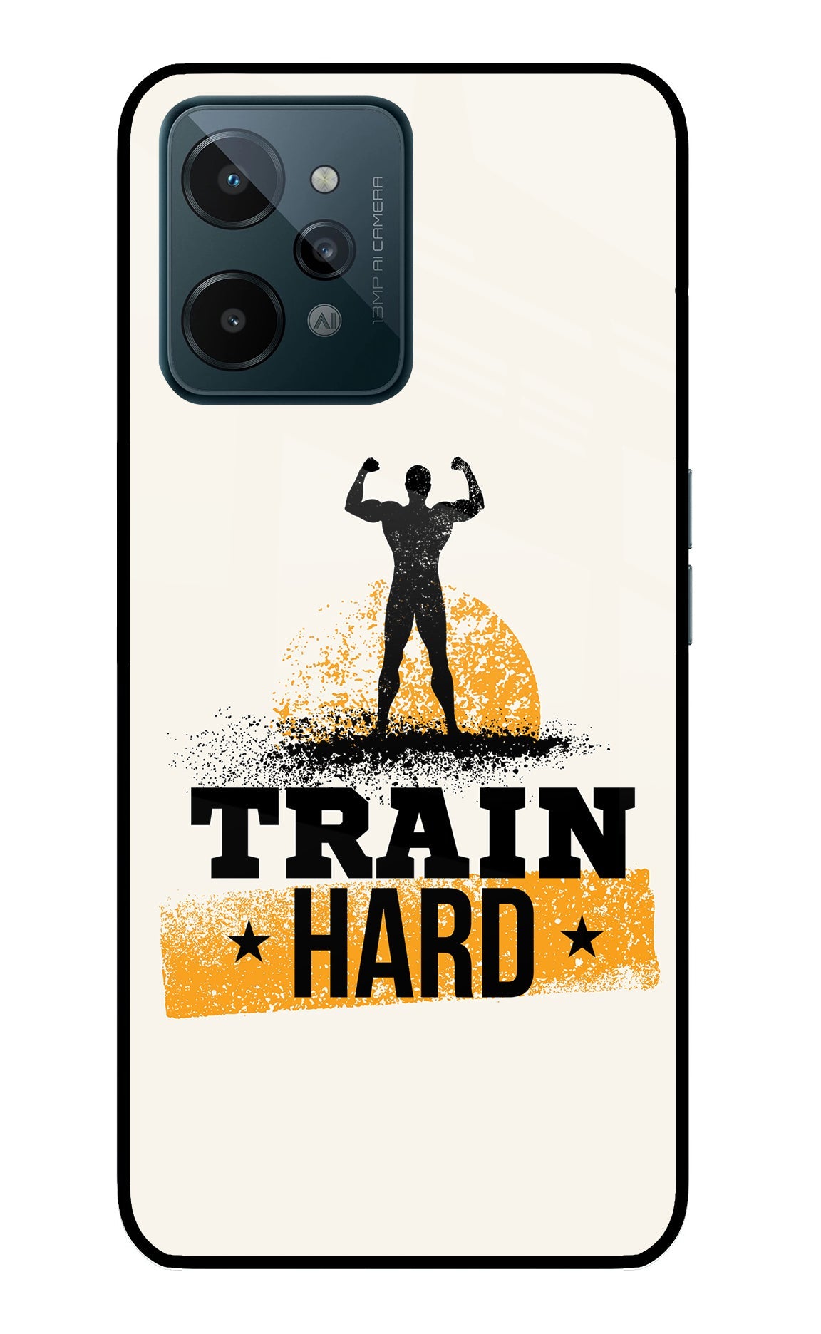 Train Hard Realme C31 Back Cover