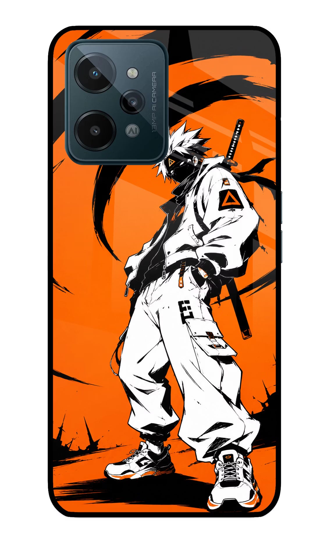 Street Samurai  Realme C31 Glass Case