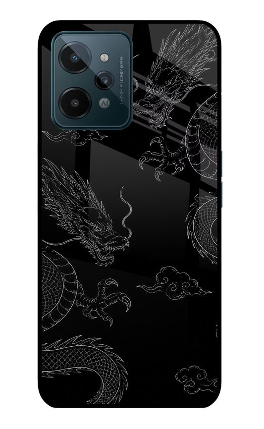 Twin Dragons Realme C31 Glass Case