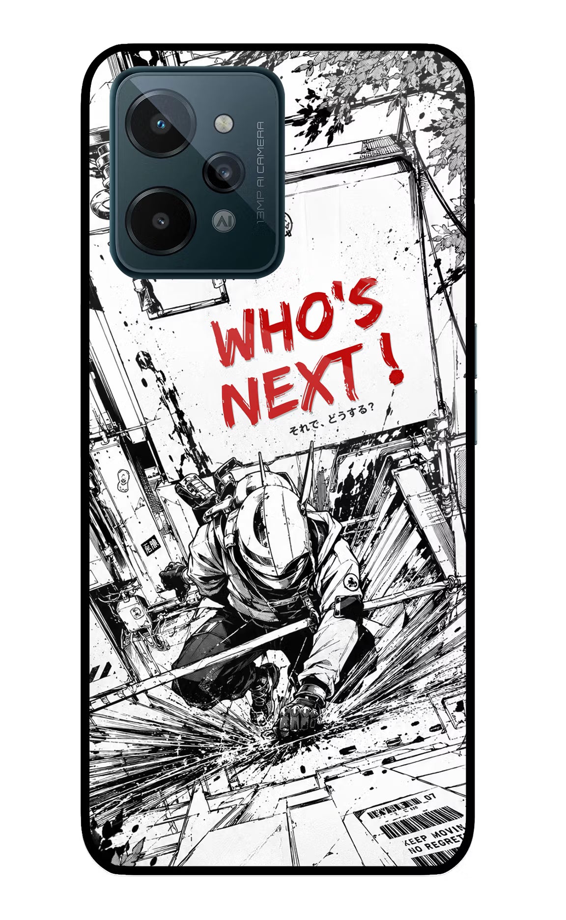 Who's Next Realme C31 Glass Case