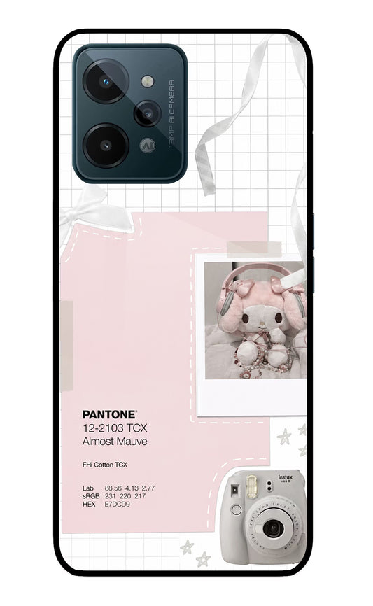 Pantone Asthetic Realme C31 Glass Case