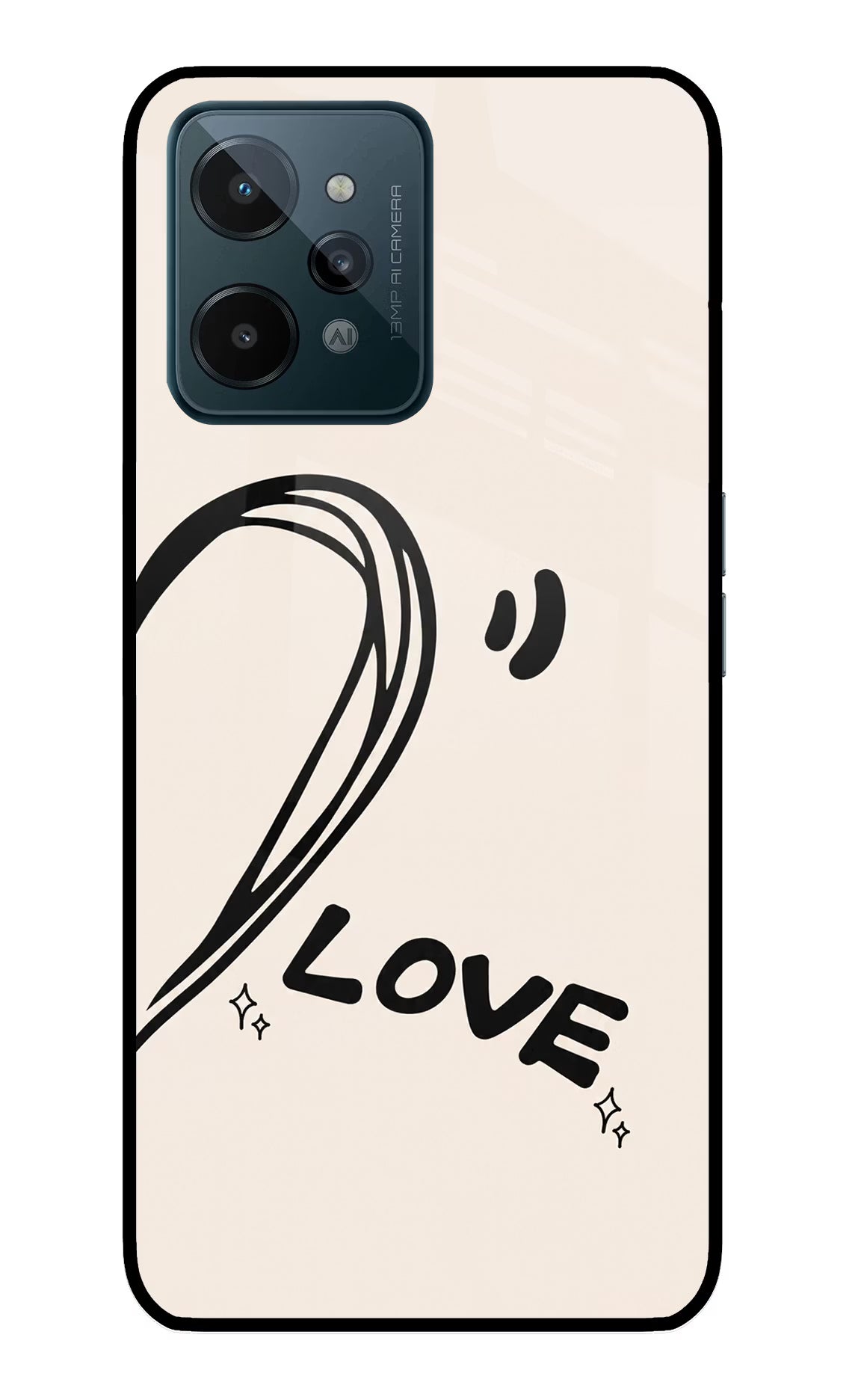 Soul Line Realme C31 Glass Case