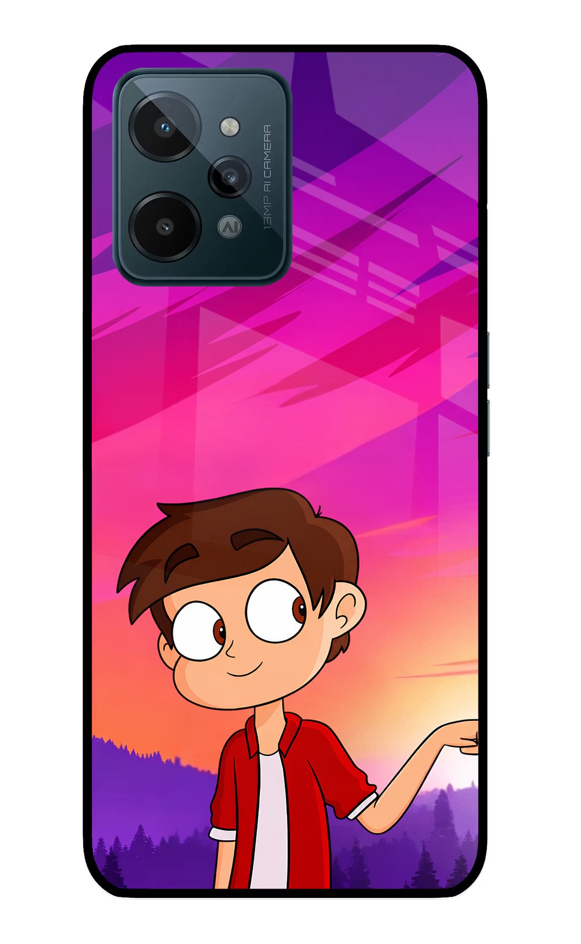 Marco Sunset Realme C31 Glass Case