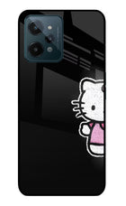 Kitty Charm Realme C31 Glass Case