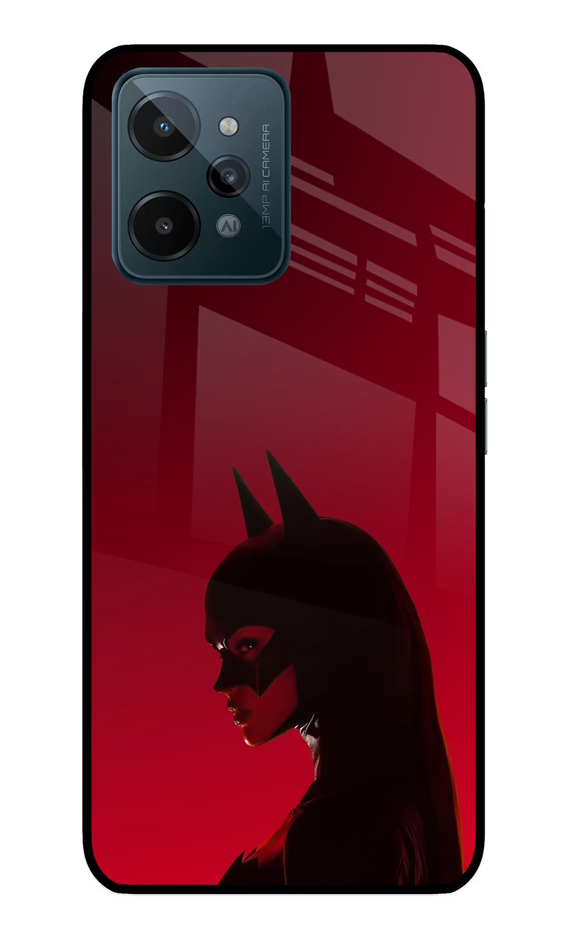 Night Thief Realme C31 Glass Case