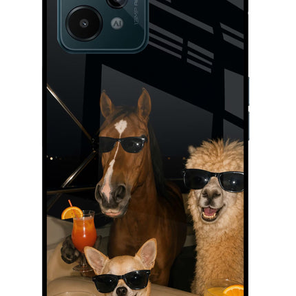Party Squad Realme C31 Glass Case