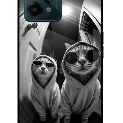 Hood Cats Realme C31 Glass Case