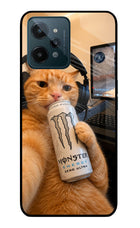 Gamer Cat Energy Realme C31 Glass Case
