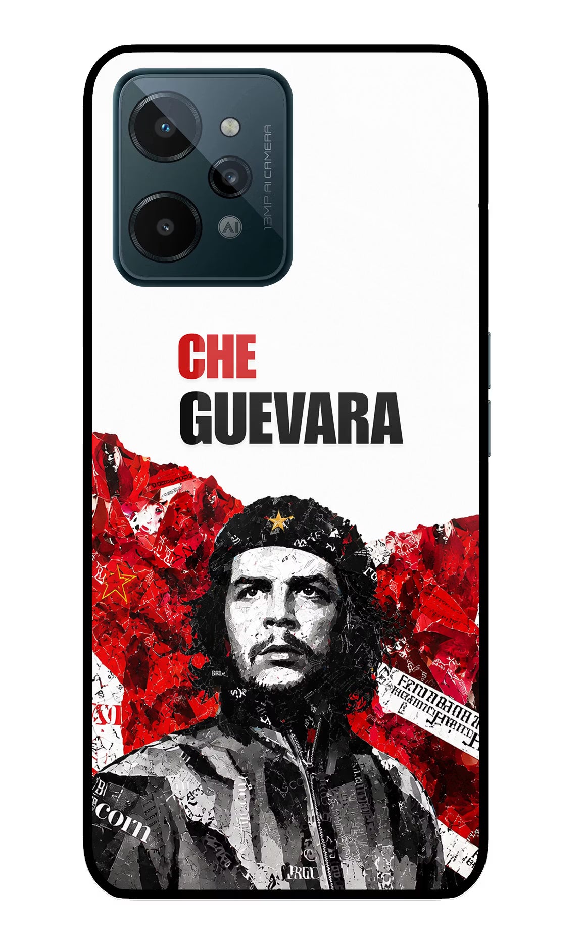 Che Guevara Revolution Realme C31 Glass Case