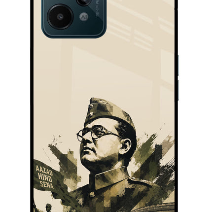 Netaji Rising Realme C31 Glass Case